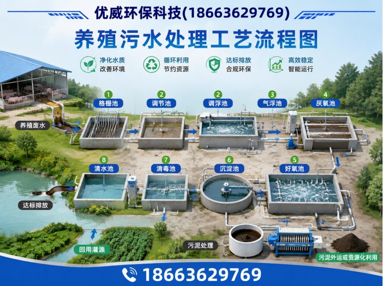 安丘市工厂化养殖尾水处理展示图